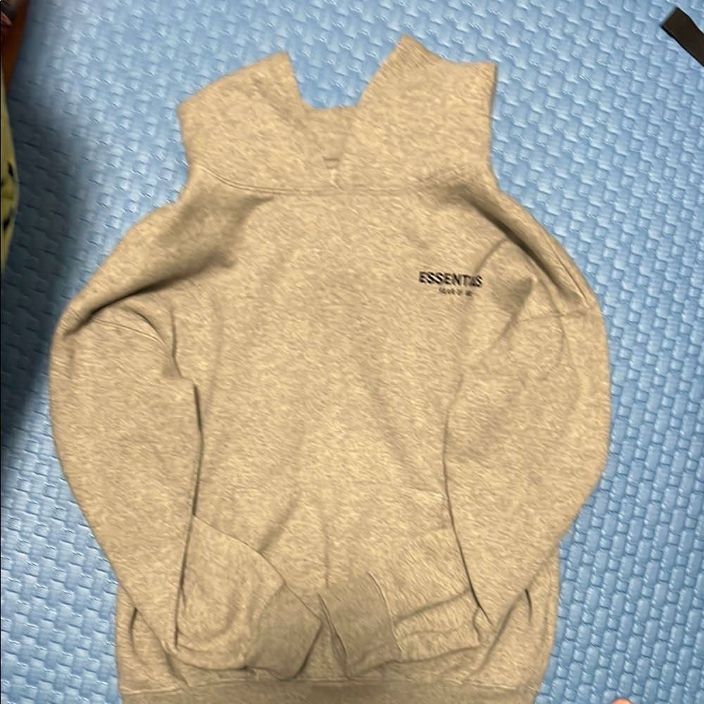 Essentials Dark Oatmeal Hoodie XL 12 Years Old TRIED ON ONCE New Without Tags